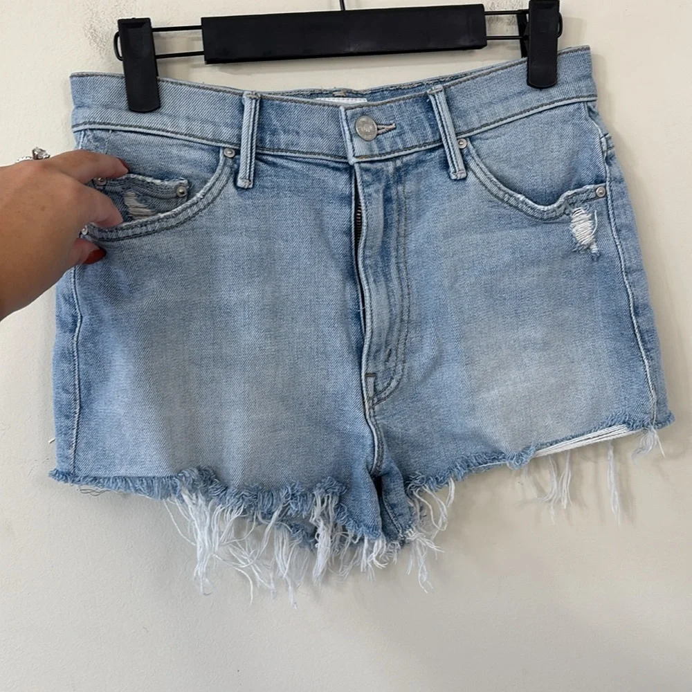 Mother x Miranda Kerr Easy Does It Cut Off Short Thanks for Everything Size 26 - Picture 4 of 11